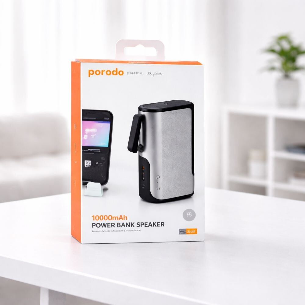 Porodo Power Bank Speaker - 3