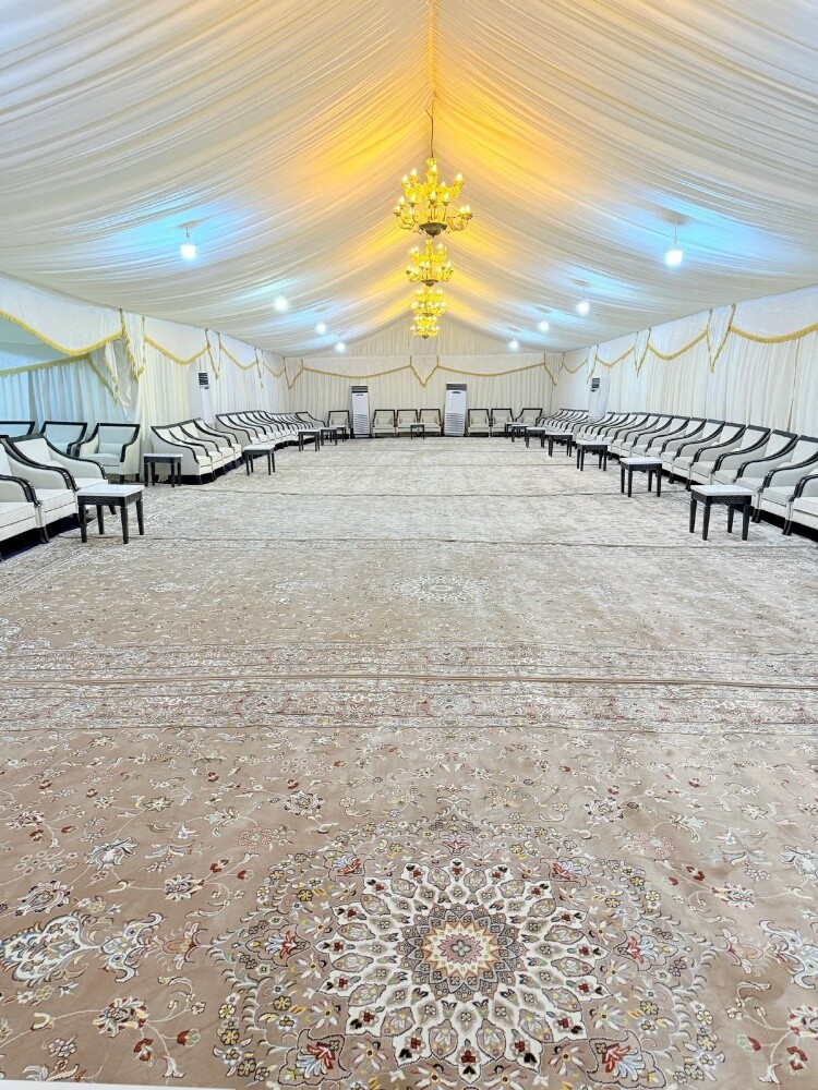 الخيام وكرسي مخمل للعزاء - 1