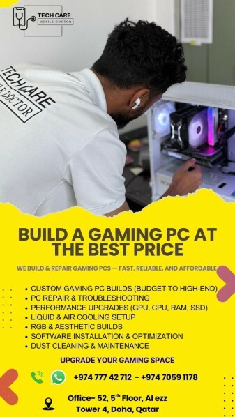 Build Your Gaming PC -Home Service - 2
