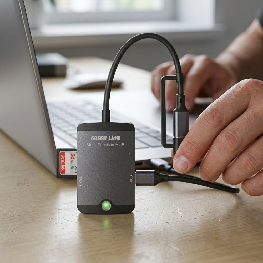 5 In 1 Mini MultiFunction Hub - 3