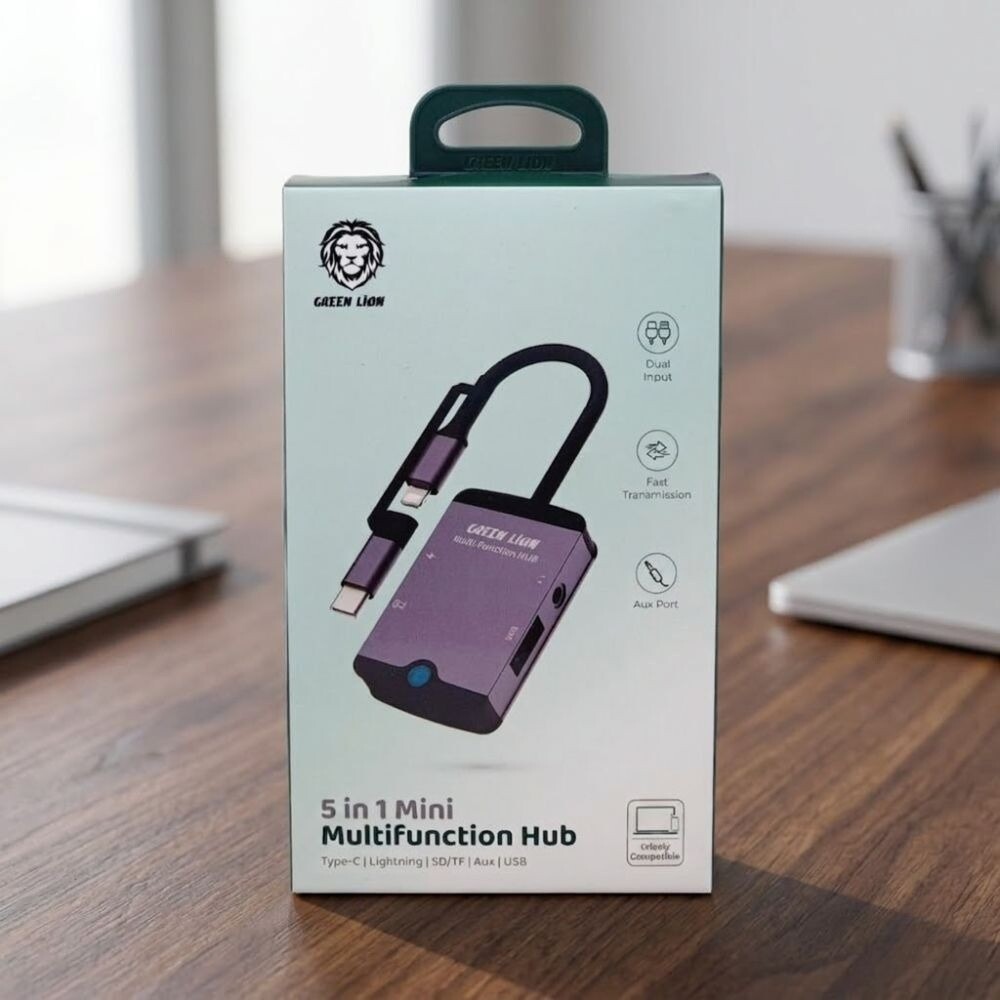 5 In 1 Mini MultiFunction Hub - 2