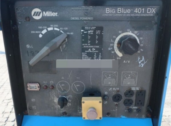 WELDING MILLER BIG BLUE 401DX USED - 3