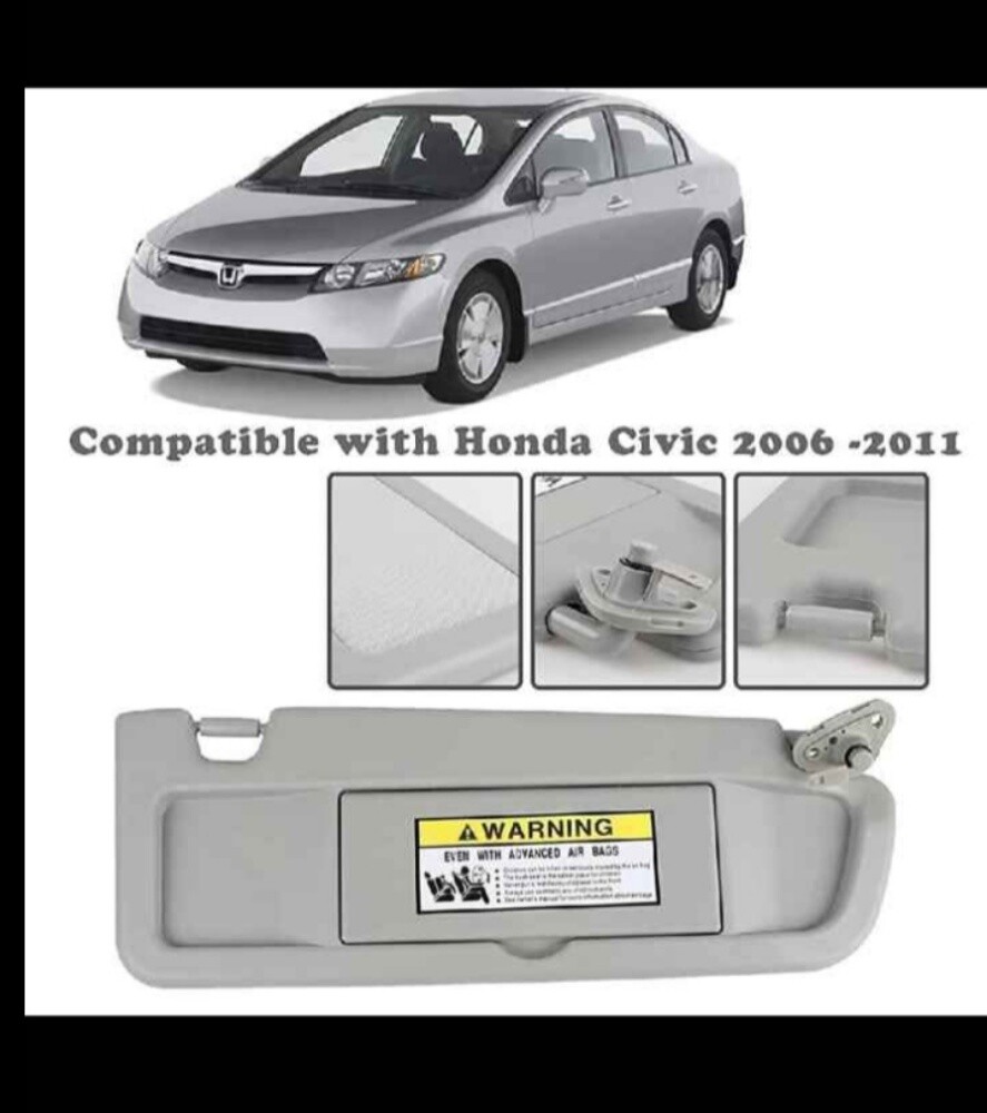 civic weather strips and sunvisor - 1