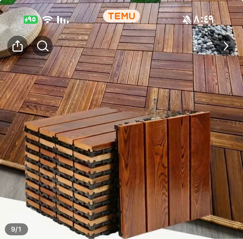 Tents, chairs and floors - 1