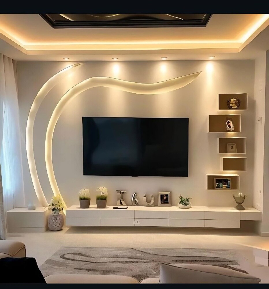 Luxurious tv unit and stores - 23