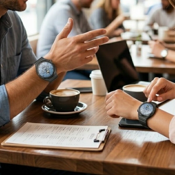 Porodo Zebro Smart Watch - Black - 3