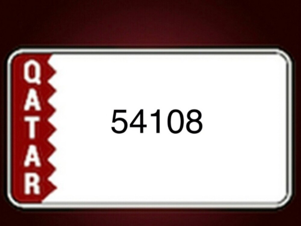Special Number Plate - 1