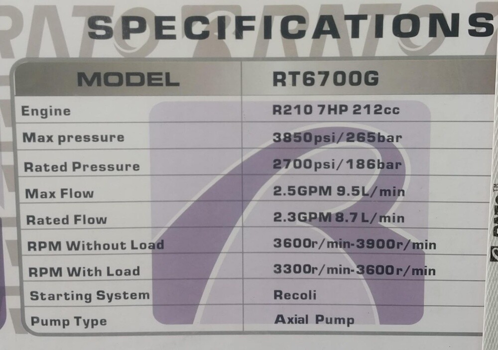 مضخه٢٦٥بار غسيل بترول راتو - 2