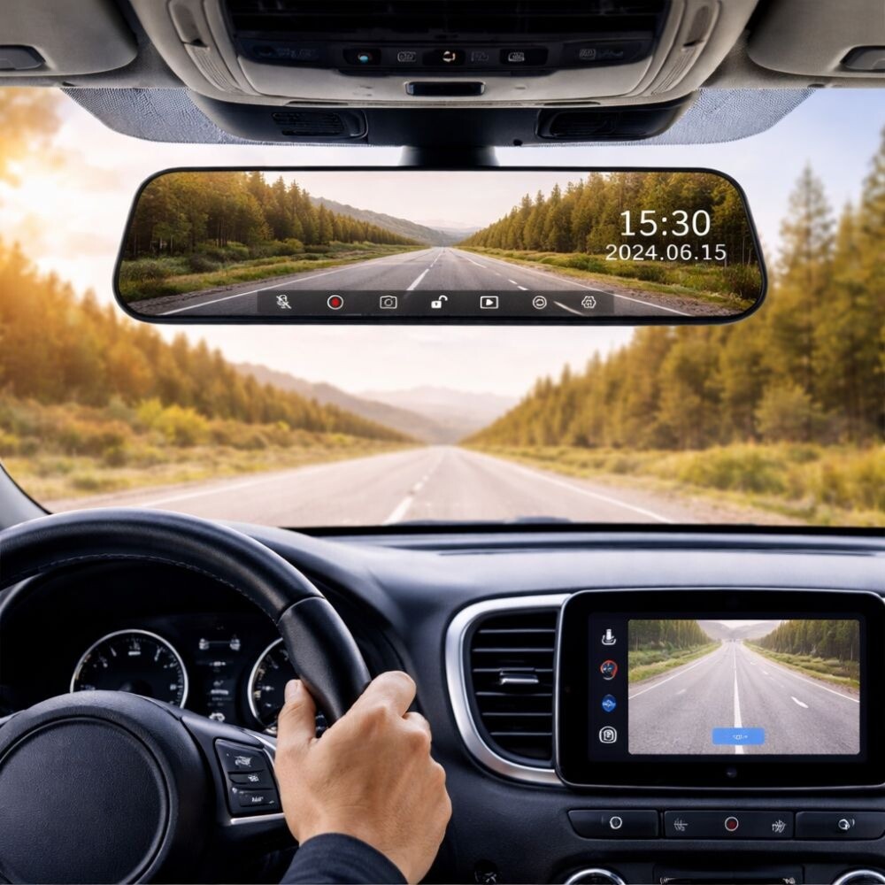 Streaming Mirror Dash Camera - 3