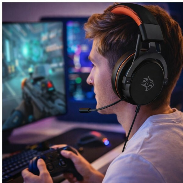Gaming Headset with Mic  RGB - 3