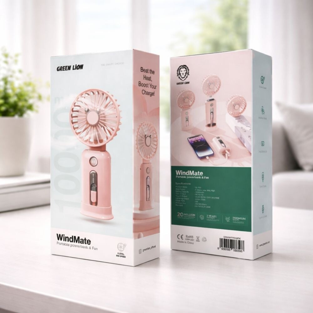 Green Wind Mate Portable Fan - 2