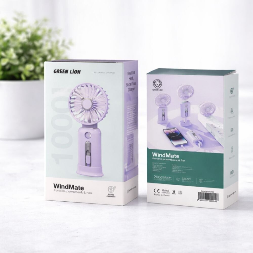 Green Wind Mate Portable Fan - 5
