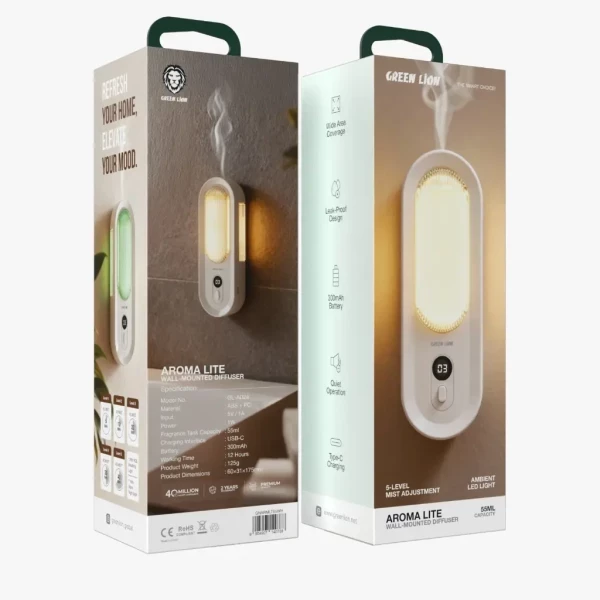 معطر هواء جداري جرين ليون أروما - 5