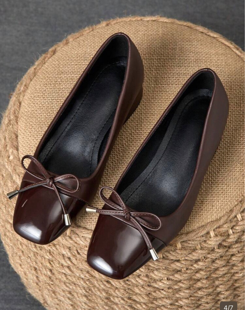 deep brown color heels - 3