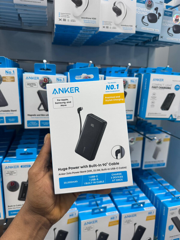 ANKER . 20000mAh powerbank. - 1