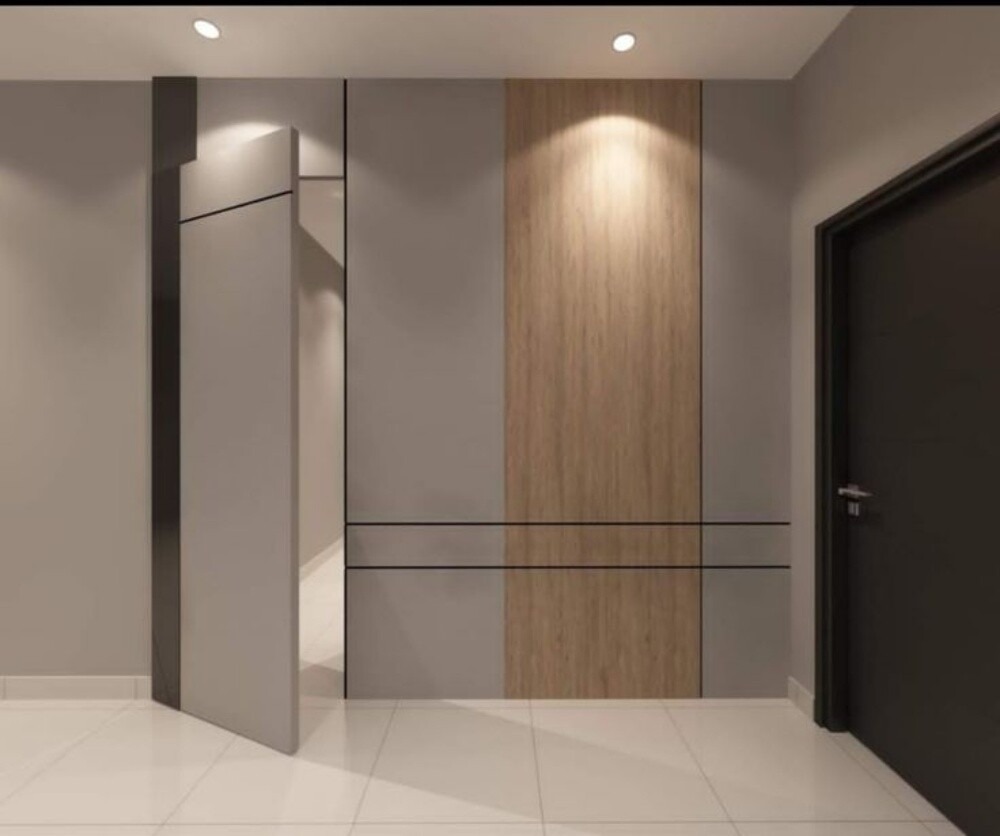 Interior wall with c brod. - 3
