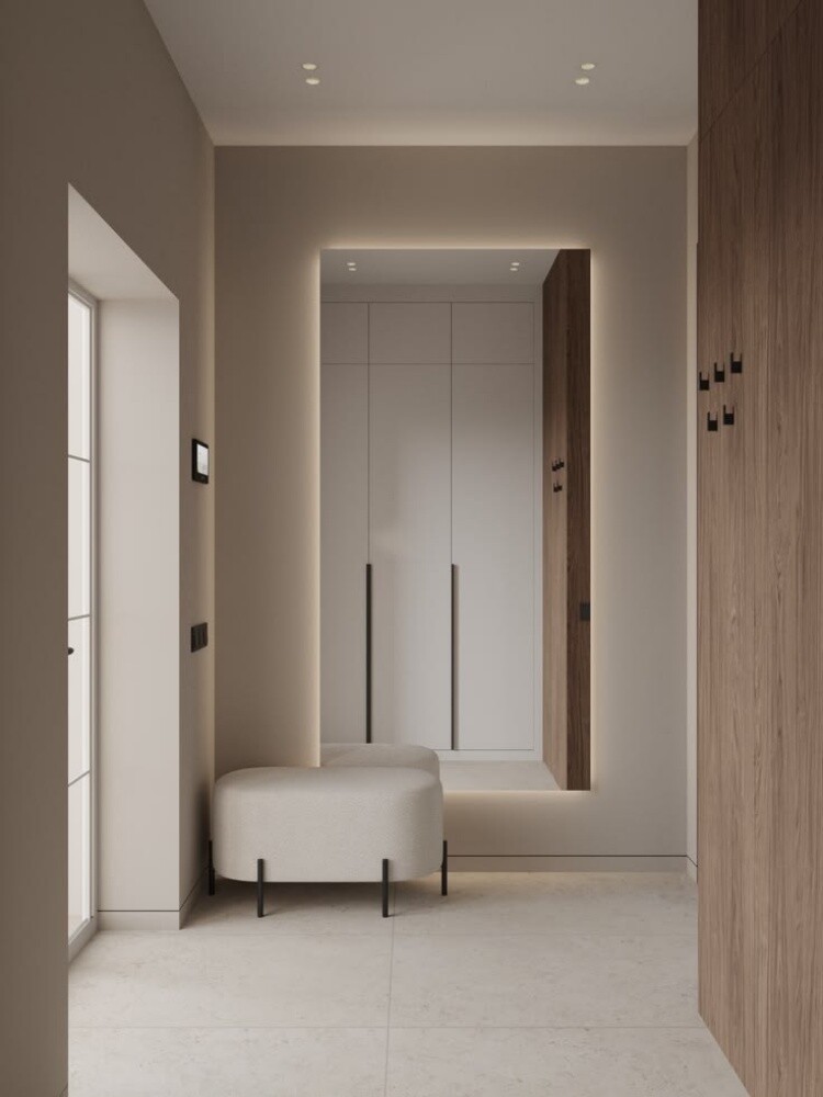 Interior wall with c brod. - 14
