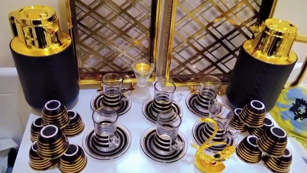 طقم شاي وقهوة روعة - 3
