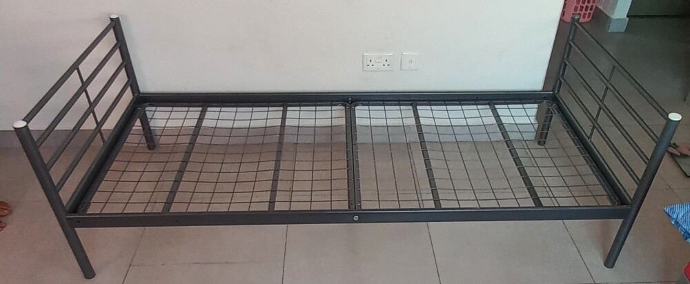 single bed metal ikea - 4