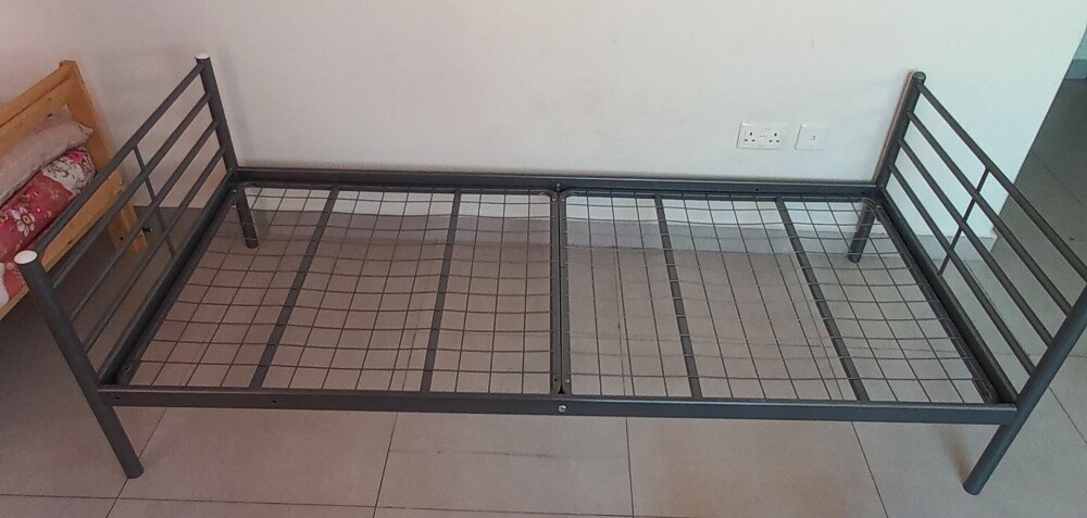single bed metal ikea - 3