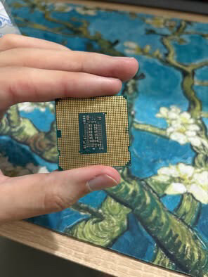 CPU intel i5 10th gen - 4