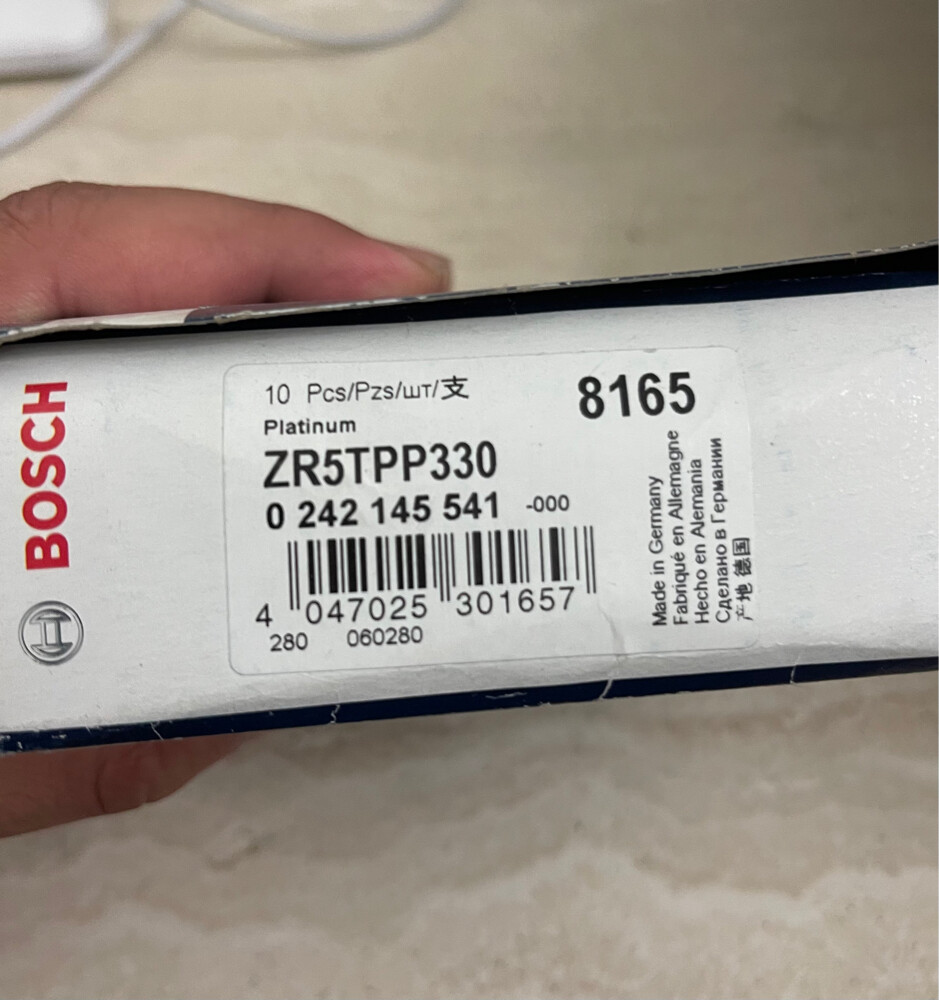 bosch spark plugs new - 3
