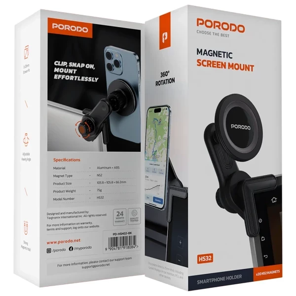 Porodo Magnetic Screen Mount - 6