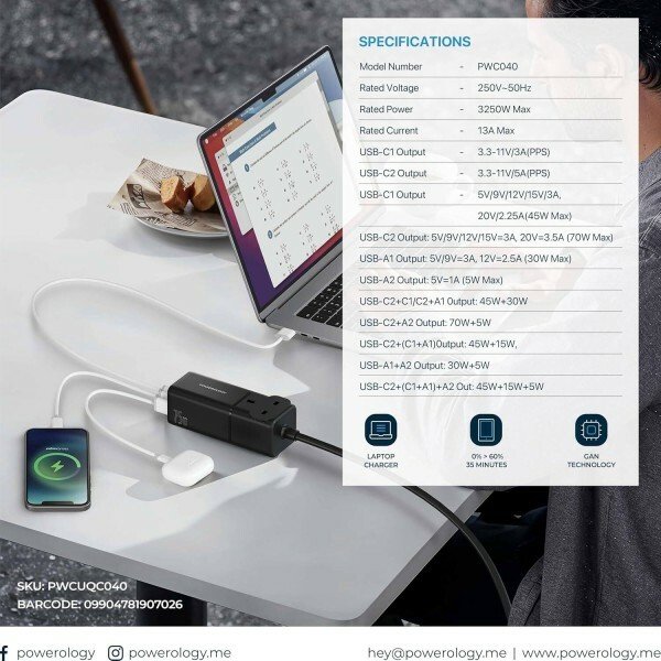 Powerology Charging Station 75W - 4