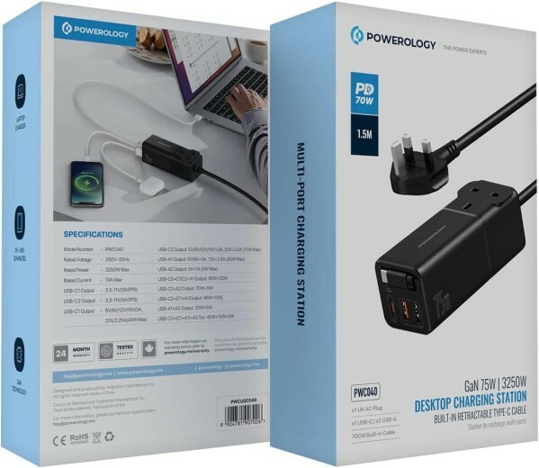 Powerology Charging Station 75W - 5