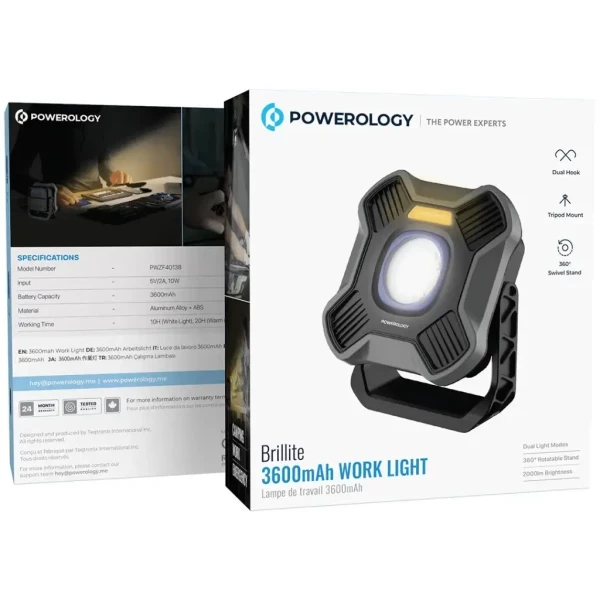 Powerology Brillite 3600mAh Light - 6