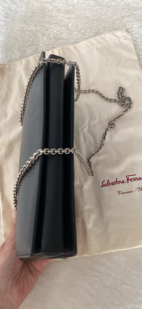 Original Ferragamo leather bag - 6