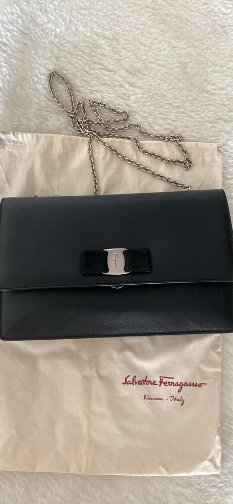 Original Ferragamo leather bag - 1