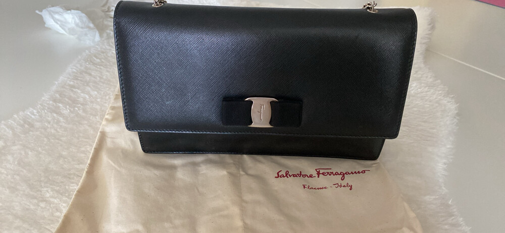 Original Ferragamo leather bag - 2