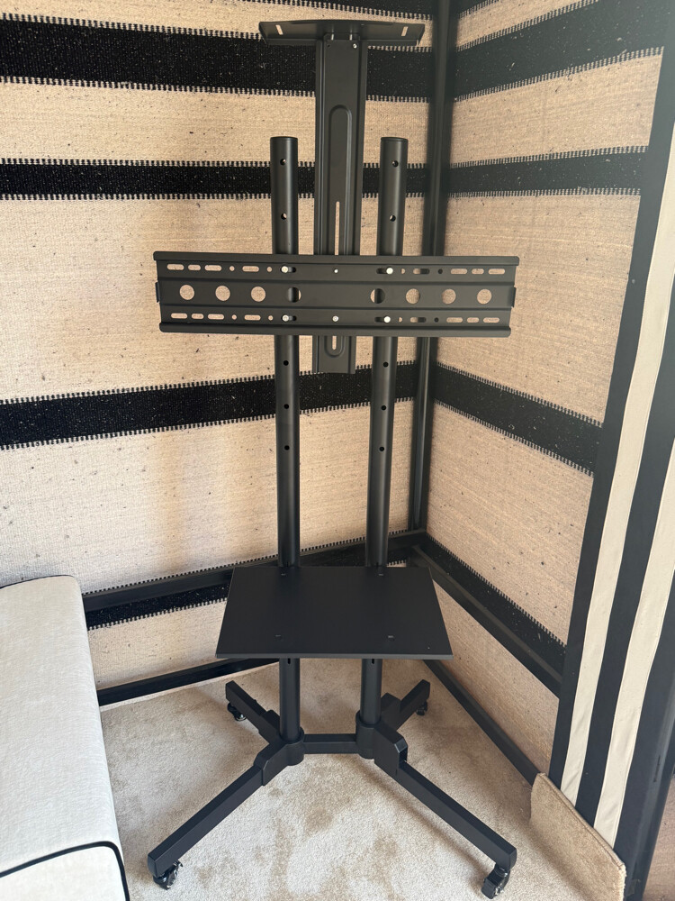 Tv stand with trolly - 1