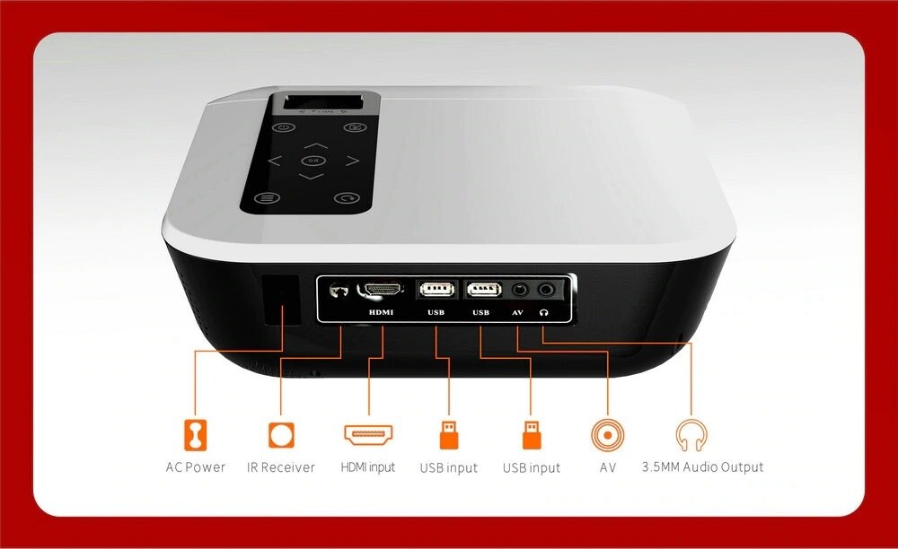 TOPRECIS T8 PROJECTOR FULL HD - 7