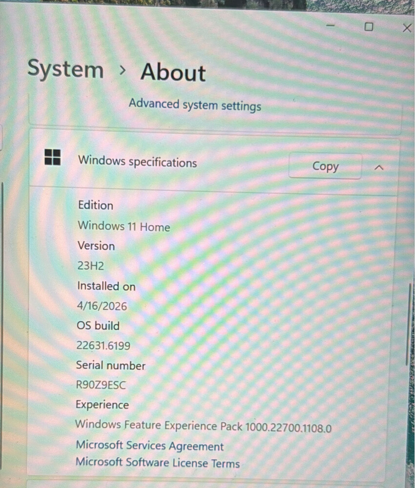 Lenovo Laptop - 7