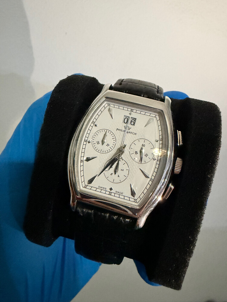 Rare philip watch chronoquartz  - 1