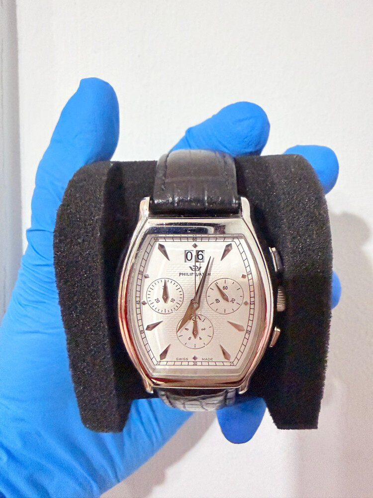 Rare philip watch chronoquartz  - 5