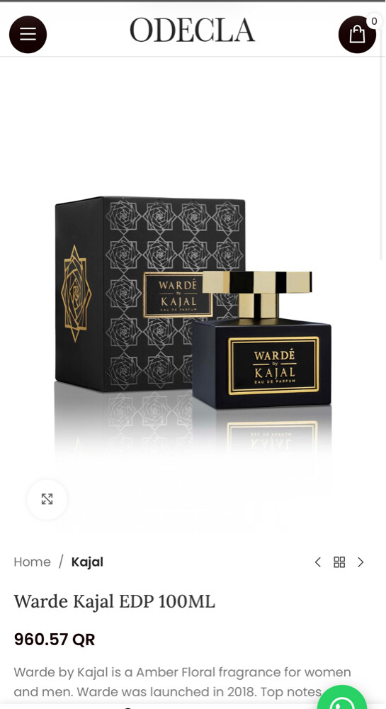 kajal warde perfume - 1