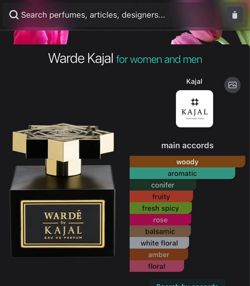 kajal warde perfume - 2