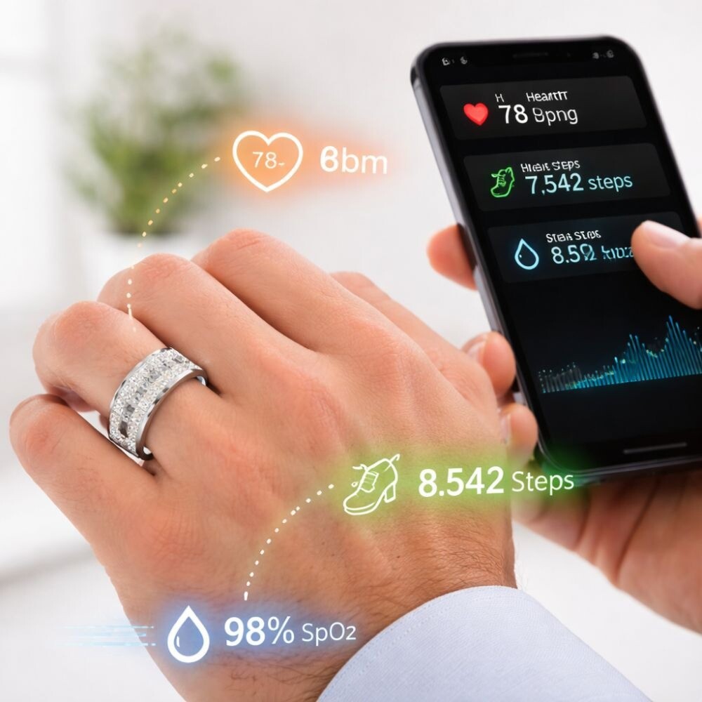 Porodo Jewels Health Ring - 9 - 2
