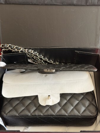 CHANEL CLASSIC DOUBLE FLAP SILVER - 9