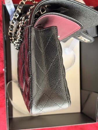CHANEL CLASSIC DOUBLE FLAP SILVER - 12
