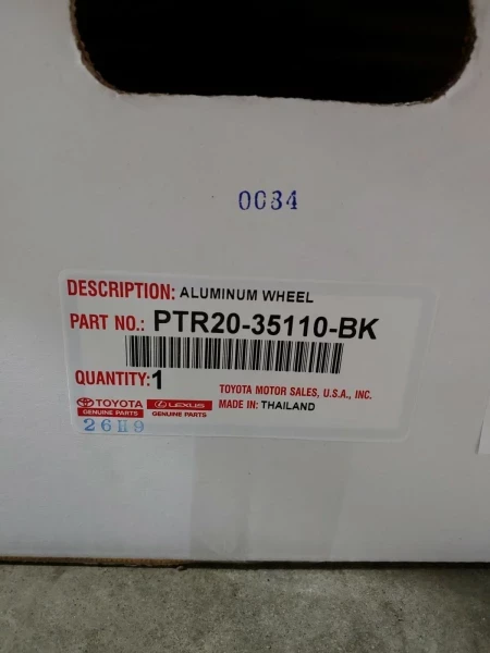 TRD Alloy wheels/ genuine - 6