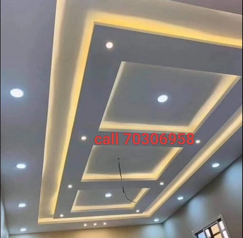 تصميم داخلي من الجبس - 1