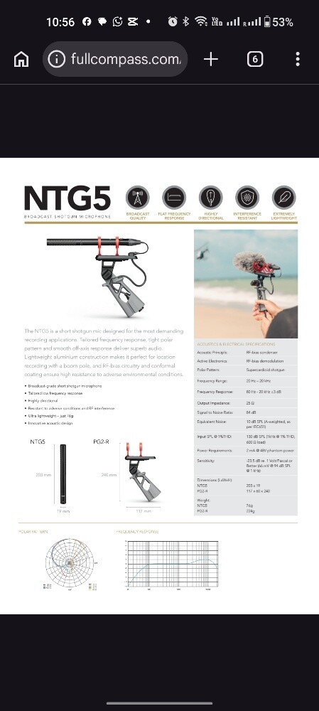 RODE  NTG5 Location Recording Kit - 4
