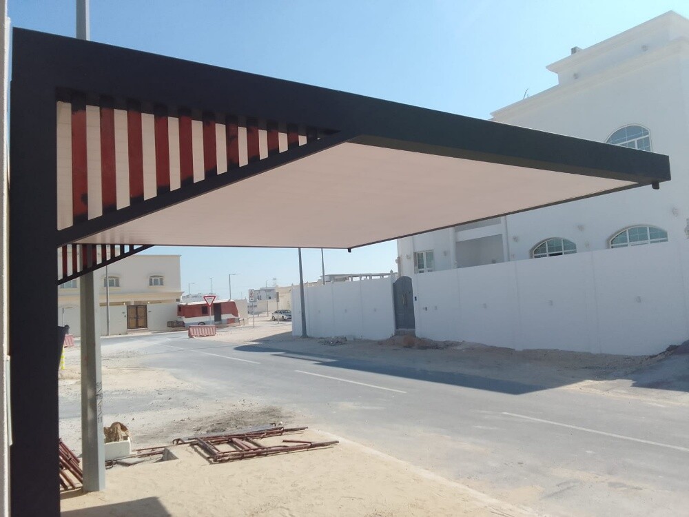 مظلات سيارات وسواتر حديد ليزر - 20