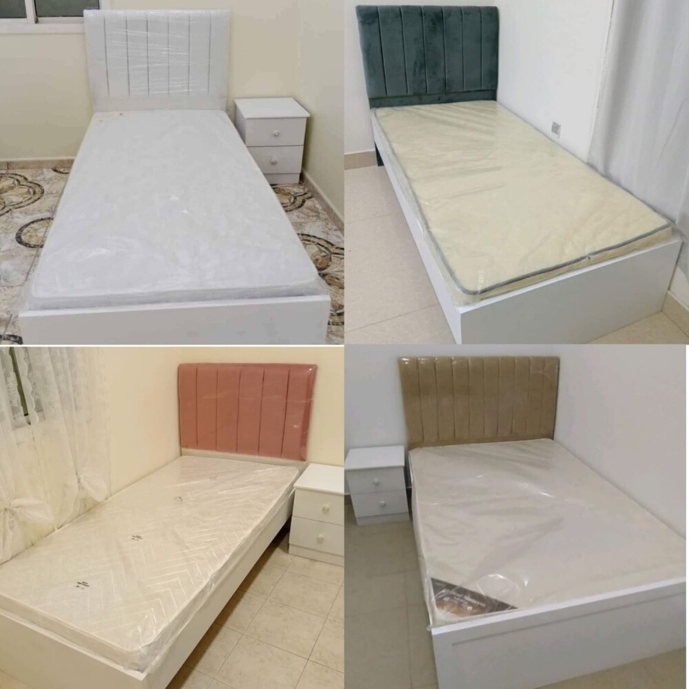 New bed, mattress and cabinet - 6