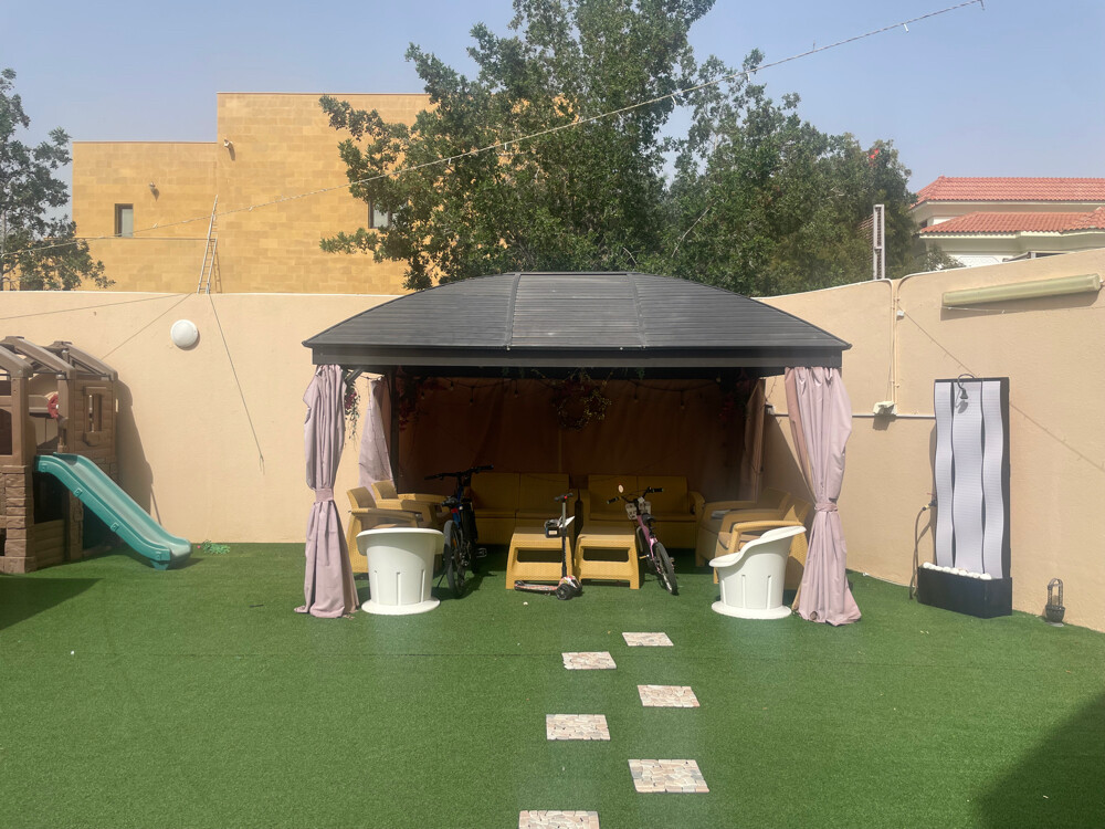 برجولة معدنية فاخرة 3×4 متر - 1