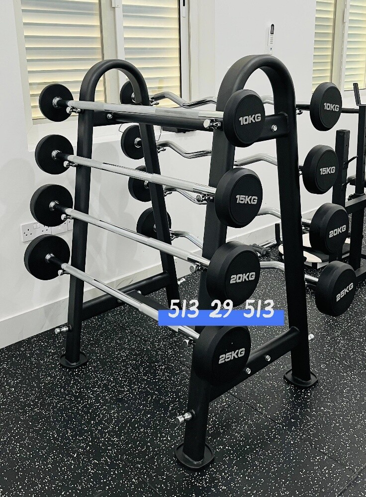 barbell and rack - 1